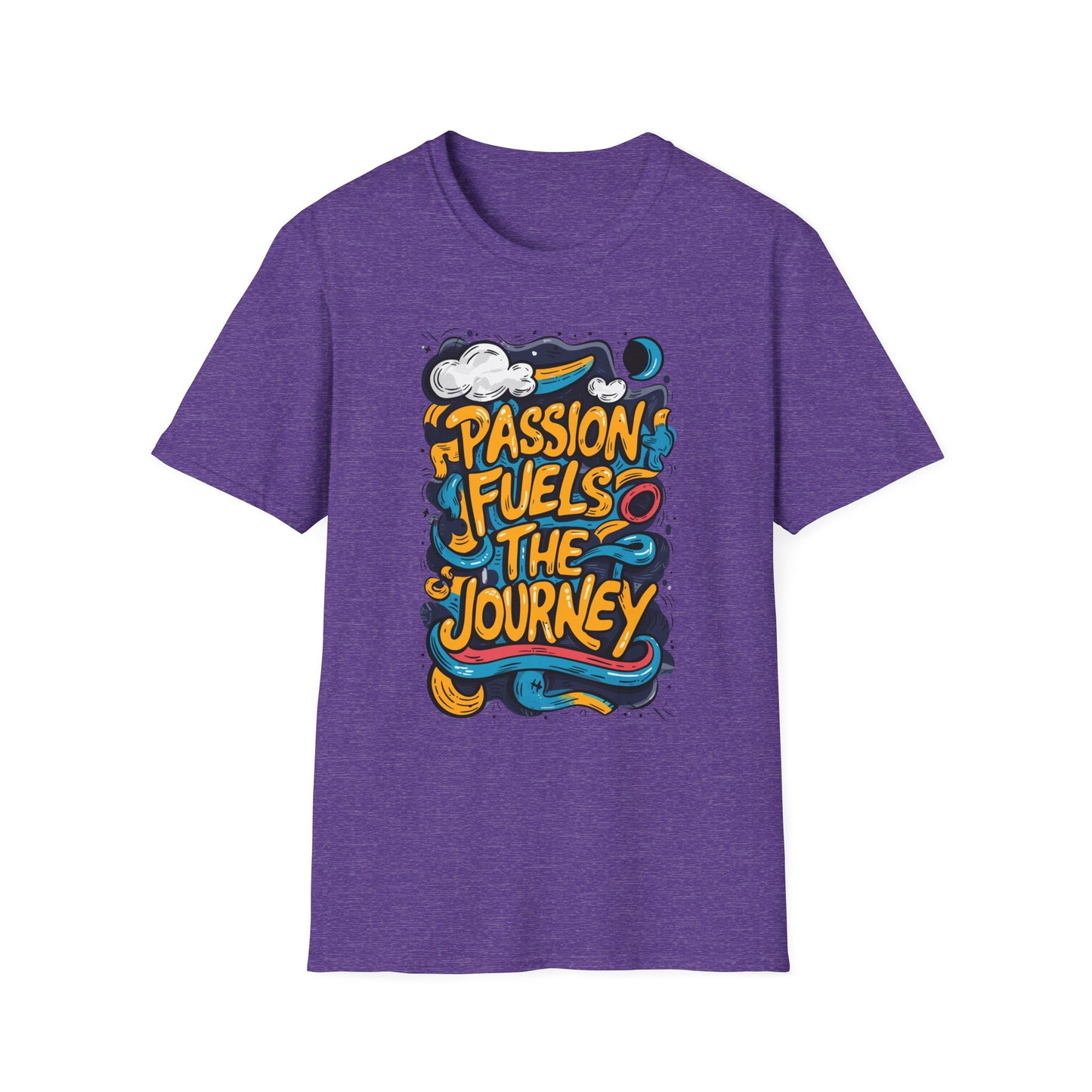 Passion Fuels The Journey Unisex Softstyle T-Shirt