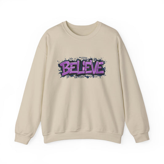 Believe Unisex Heavy Blend™ Crewneck Sweatshirt