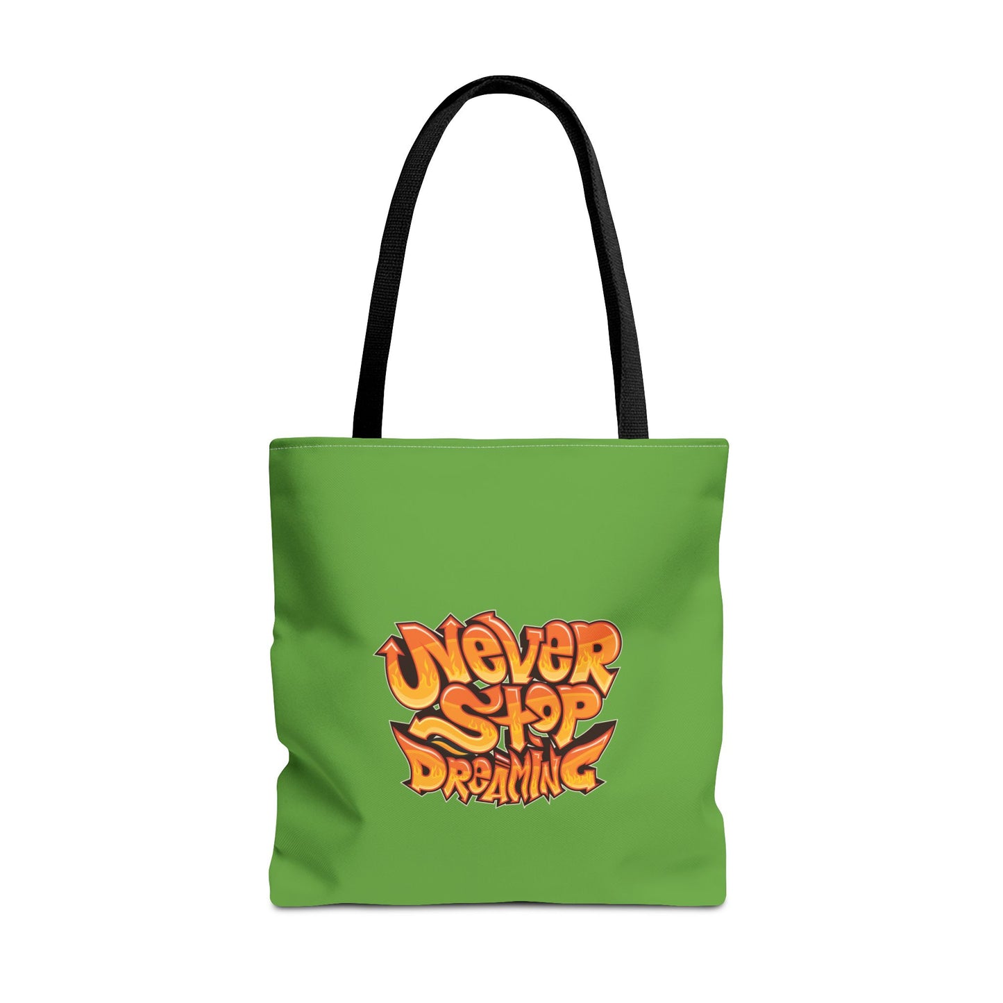 Never Stop Dreaming Tote Bag (AOP)