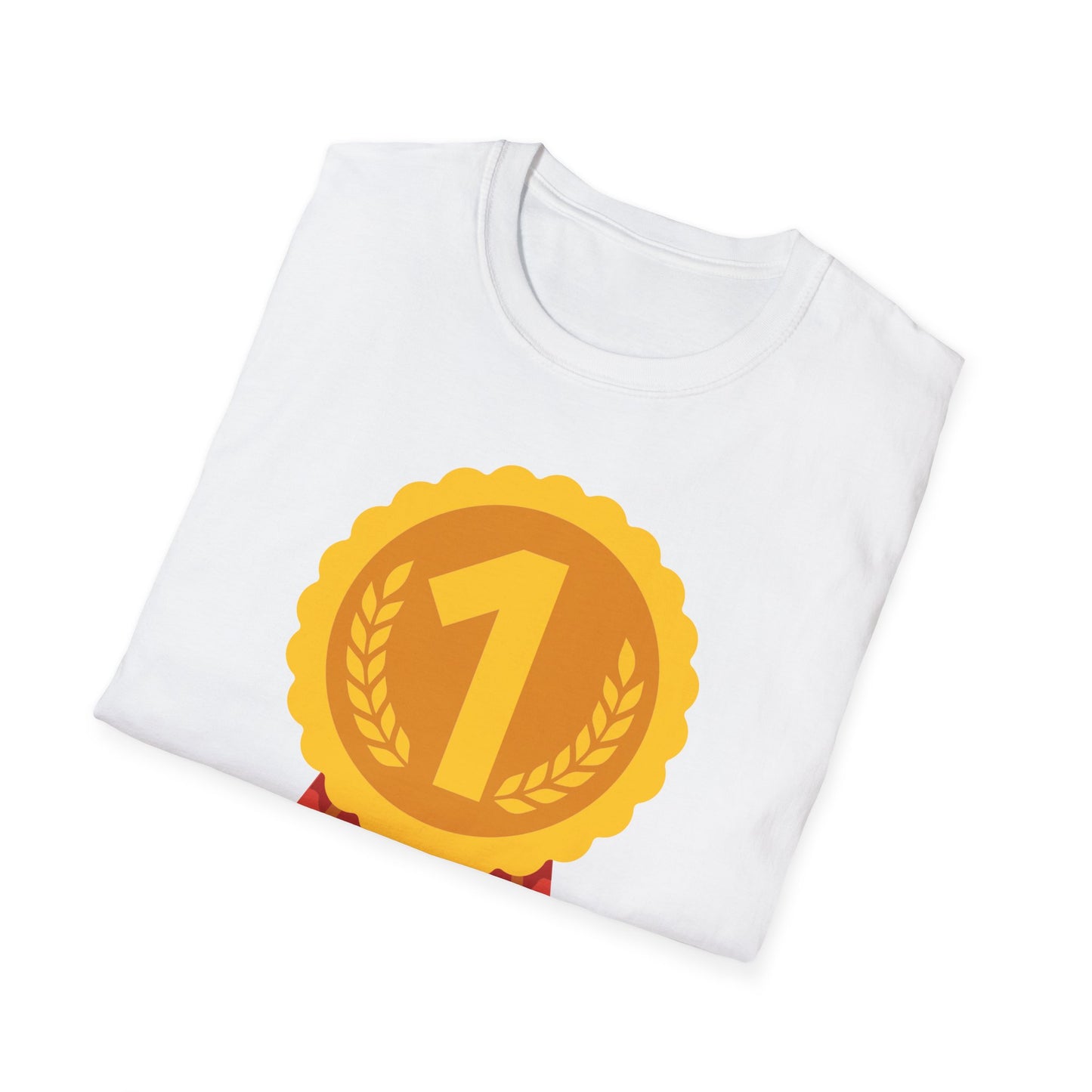 Gold Medal Symbol Unisex Softstyle T-Shirt
