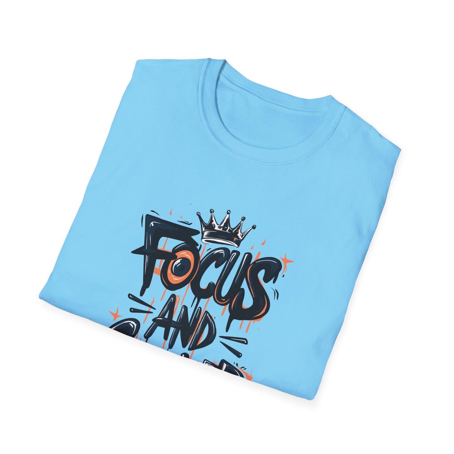 Focus And Conquer Unisex Softstyle T-Shirt