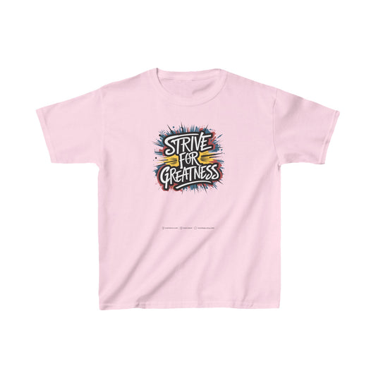 Strive For Greatness Kids Heavy Cotton™ Tee