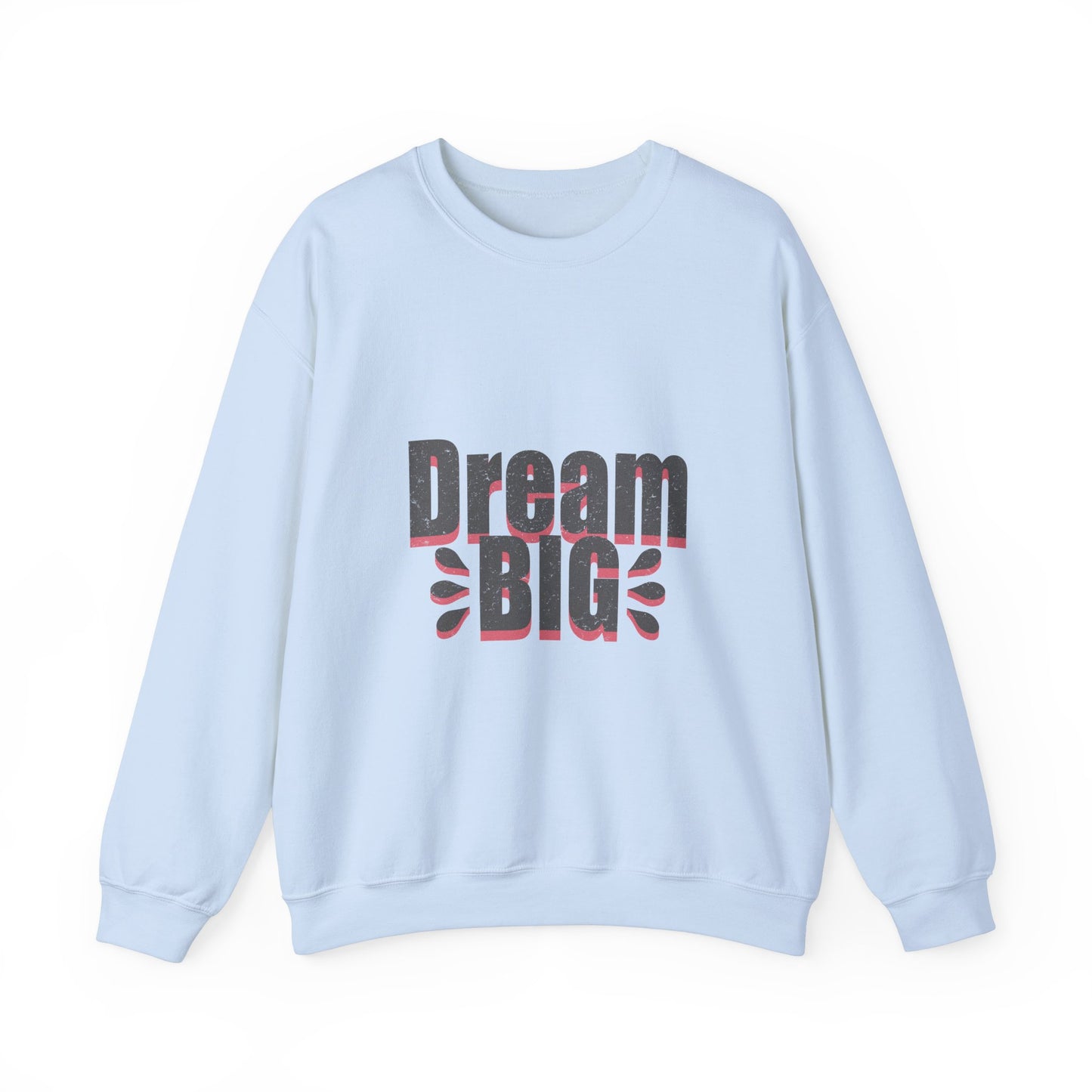 Dream Big Distressed Unisex Heavy Blend™ Crewneck Sweatshirt