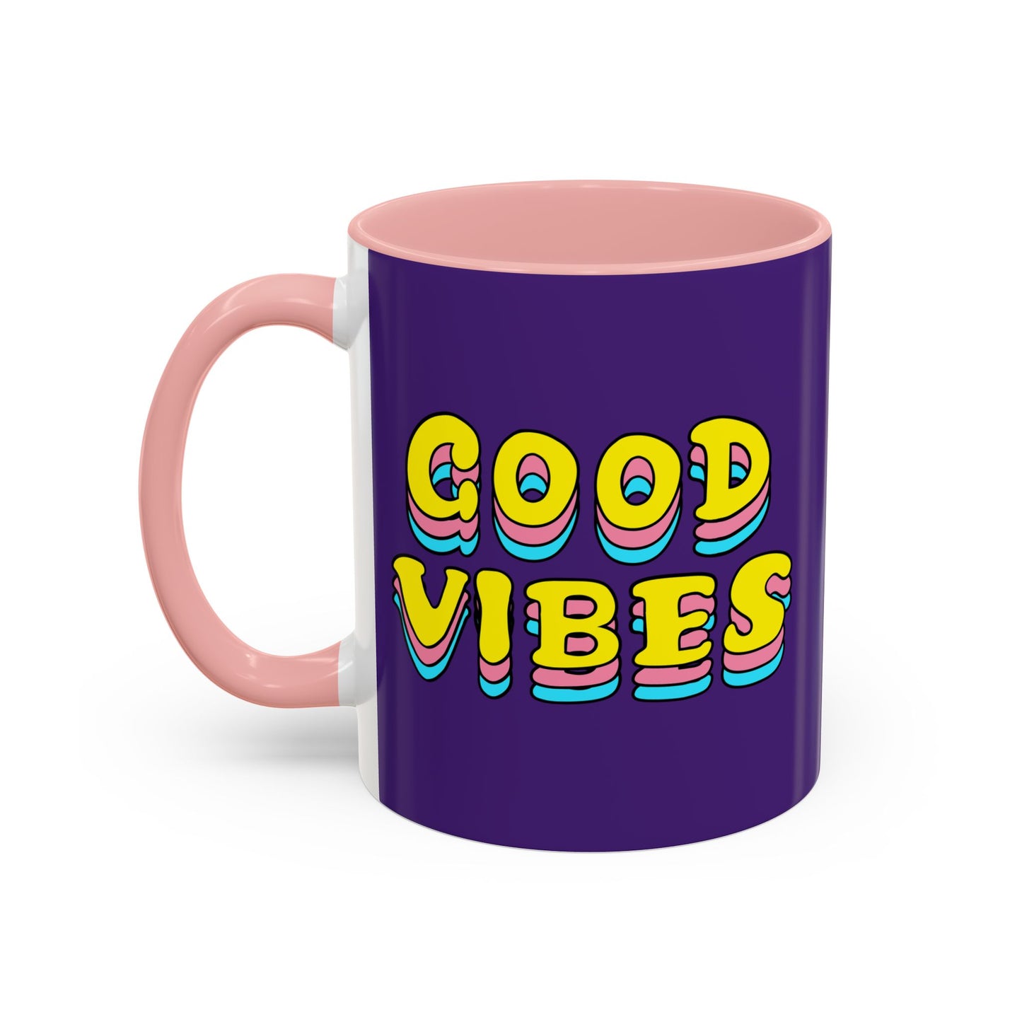Good Vibes Accent Coffee Mug (11, 15oz)