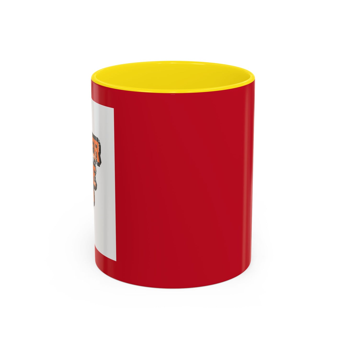 Never Give Up Accent Coffee Mug (11, 15oz)