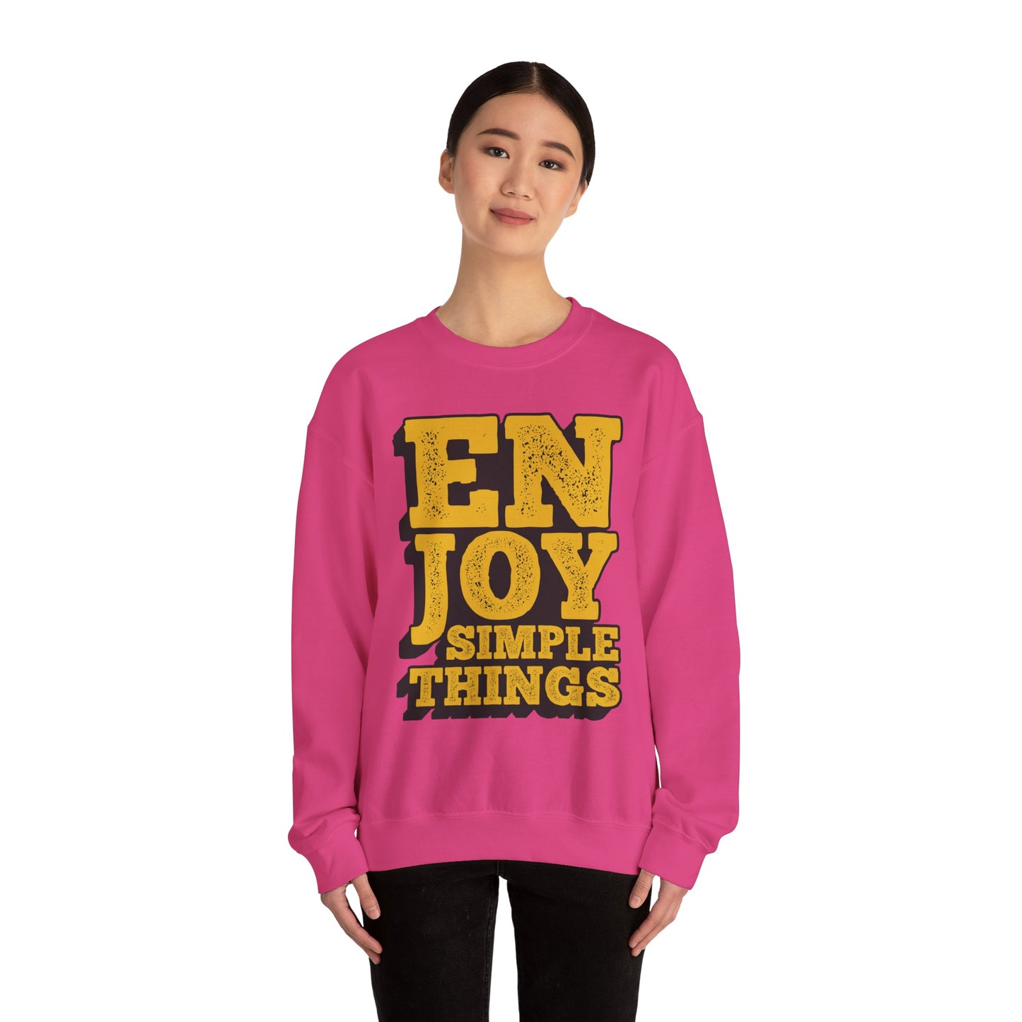 Enjoy Simple Things Unisex Heavy Blend™ Crewneck Sweatshirt