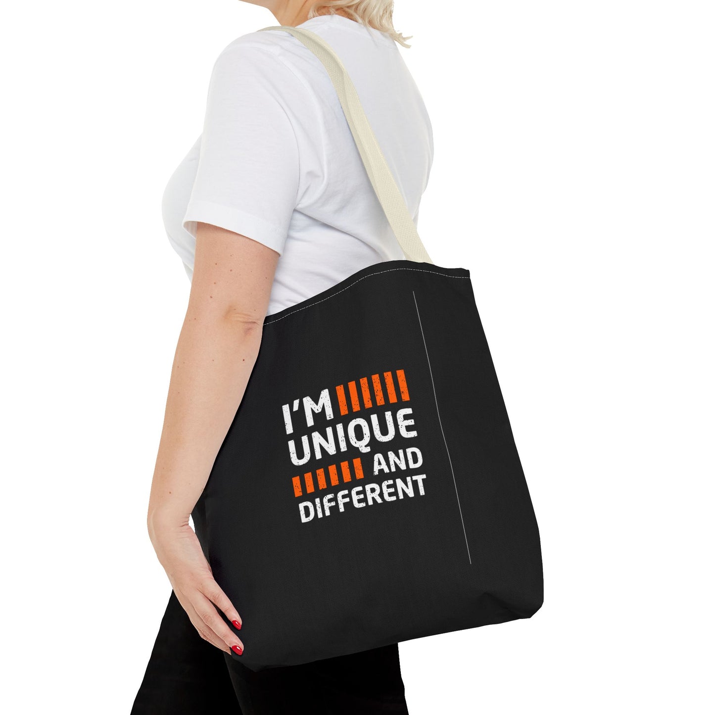 I'm Unique And Different Tote Bag (AOP)