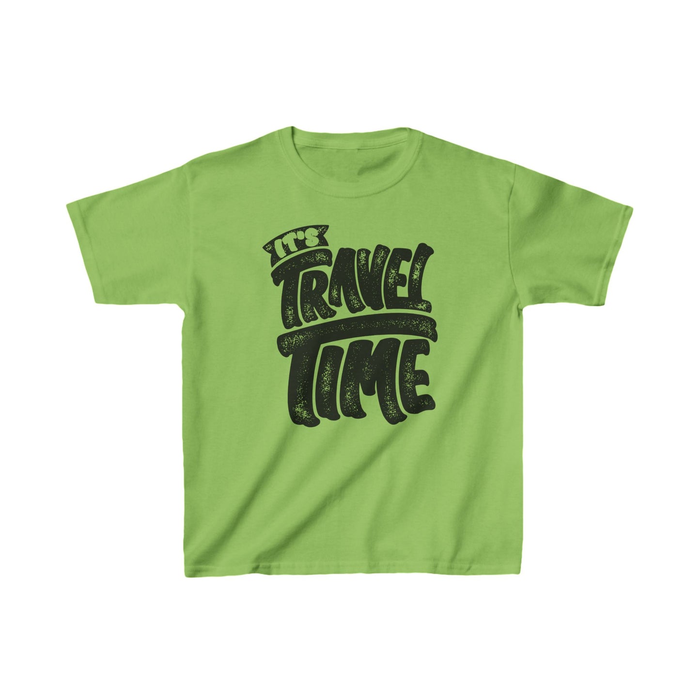 It's Travel Time Kids Heavy Cotton™ Tee