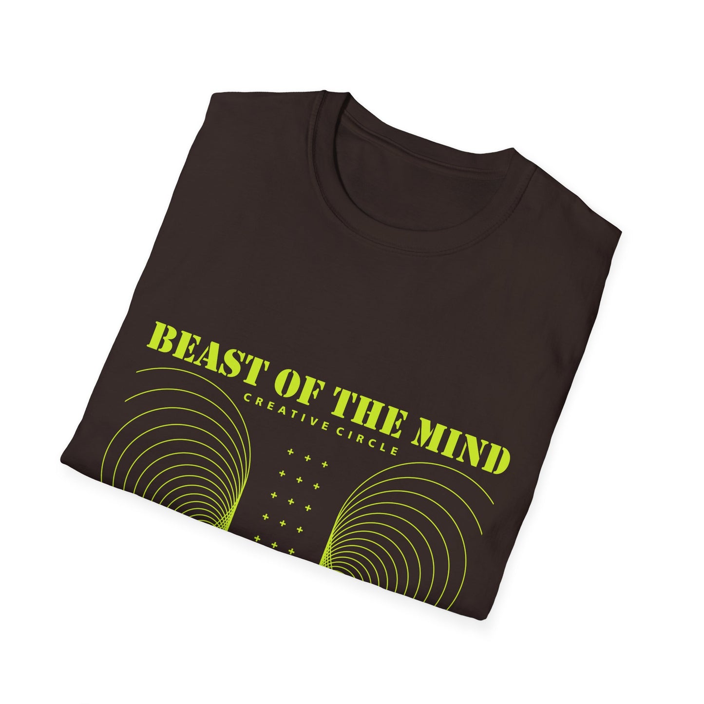 Beast of The Mind Creative Circle Unisex Softstyle T-Shirt
