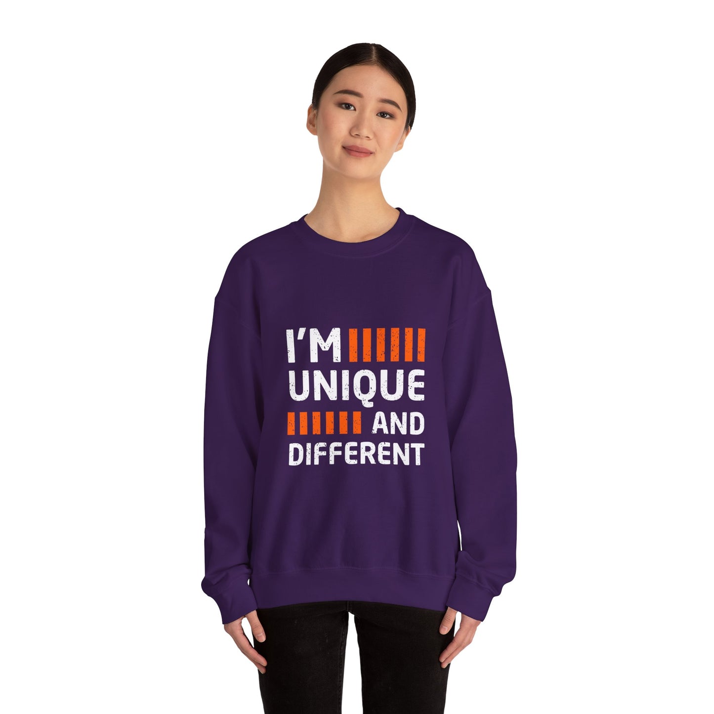 I'm Unique And Different Unisex Heavy Blend™ Crewneck Sweatshirt