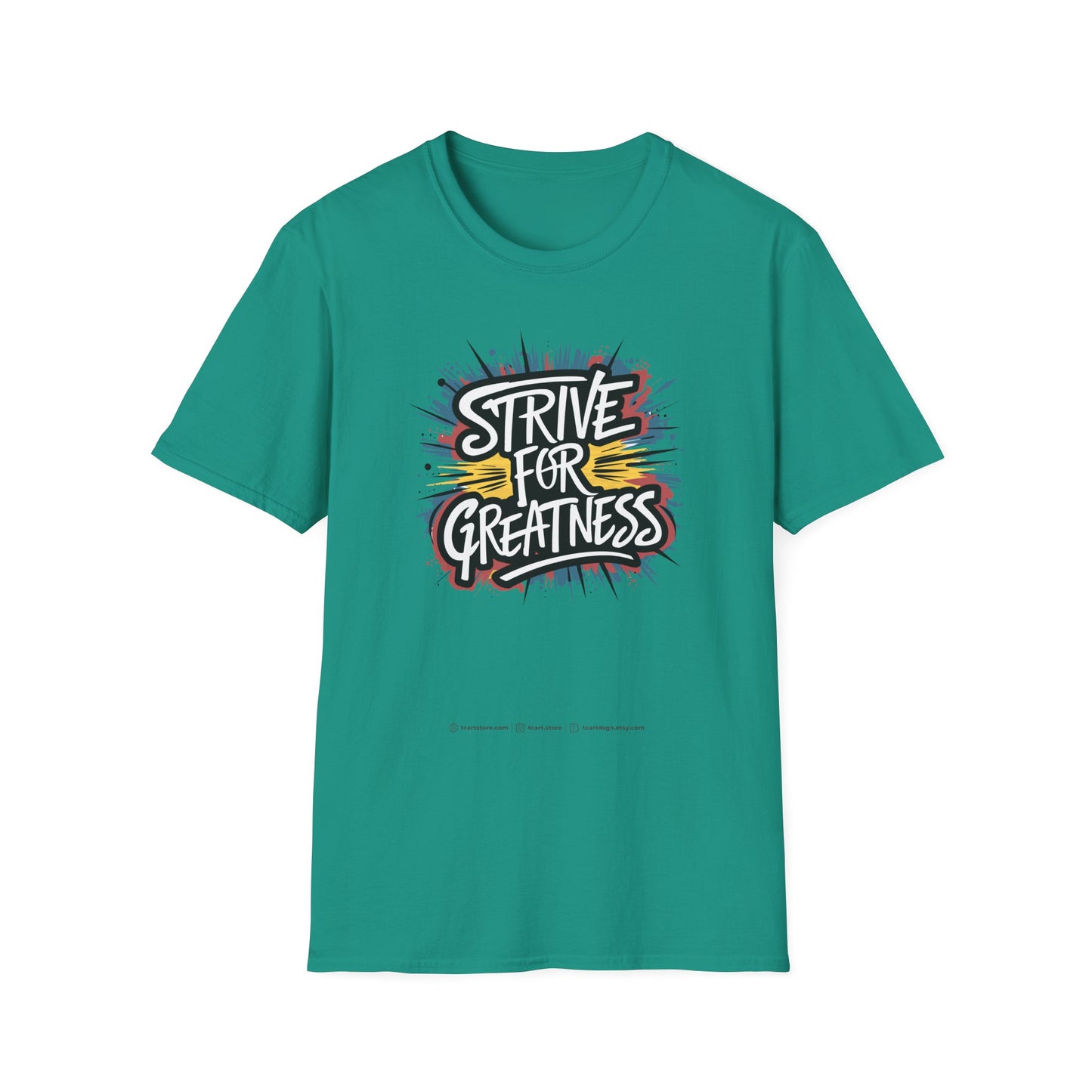 Strive For Greatness Unisex Softstyle T-Shirt