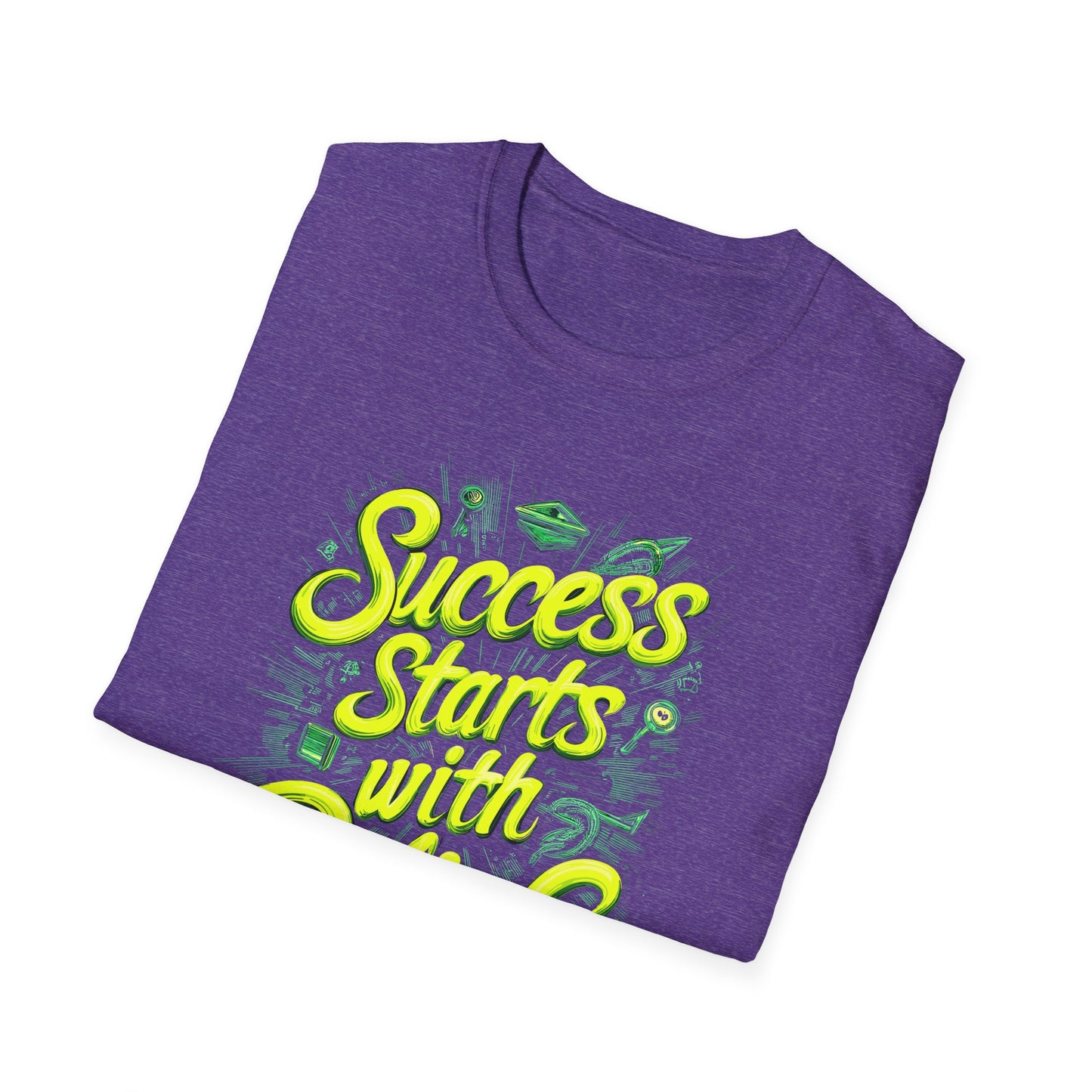 Success Starts With Belief Unisex Softstyle T-Shirt