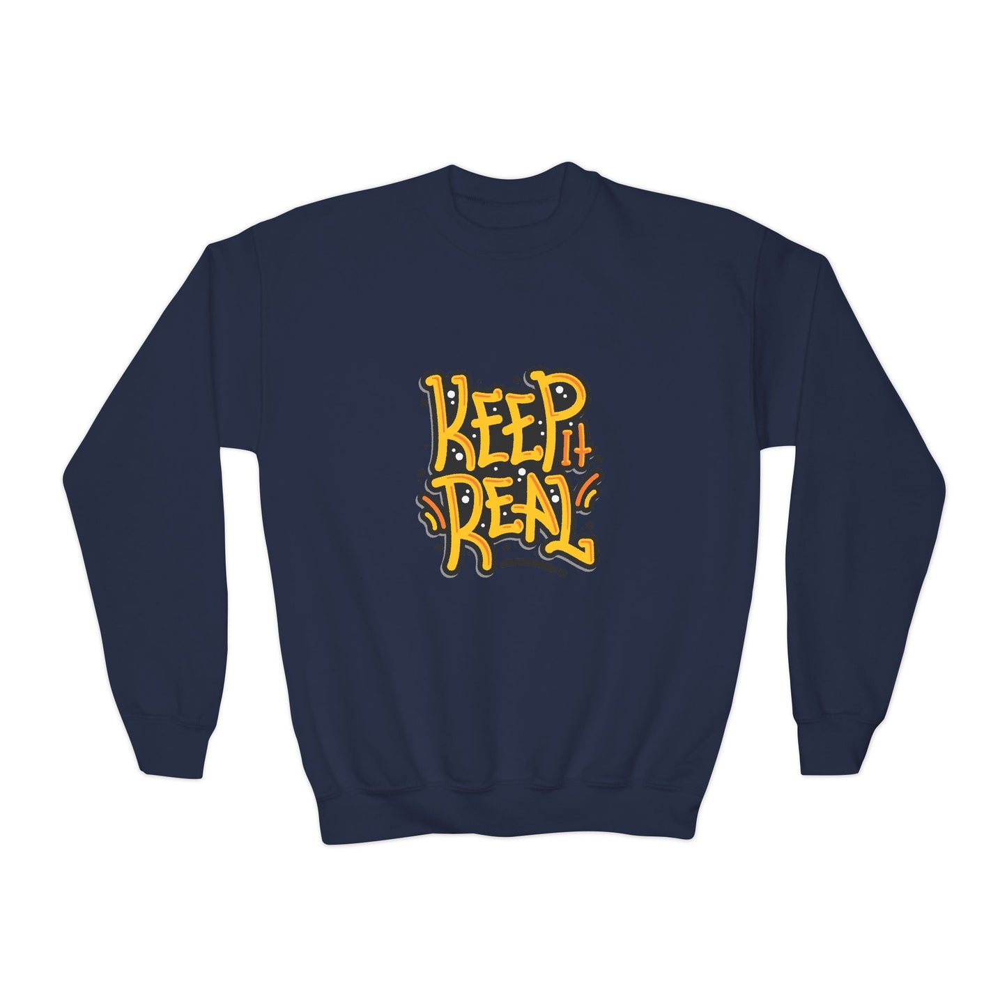 Keep It Real Youth Crewneck Sweatshirt