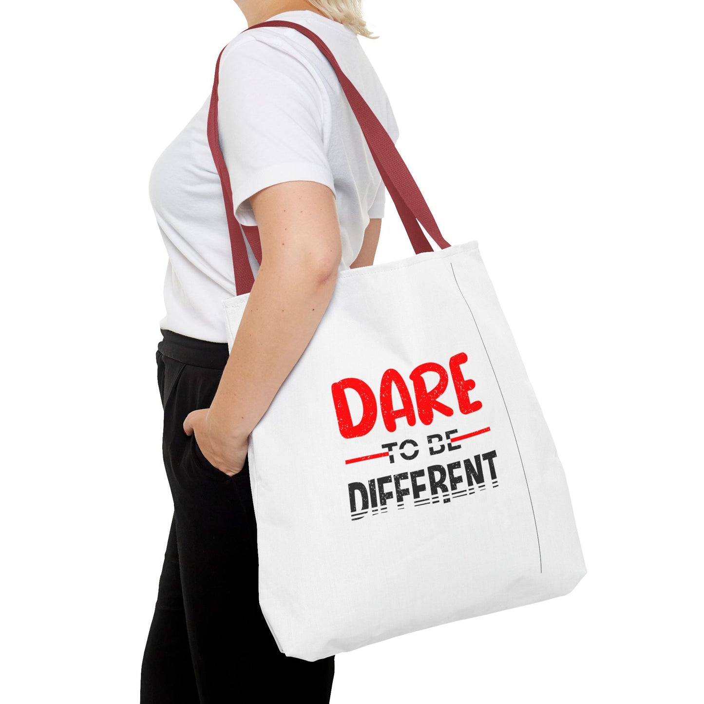 Dare To Be Different Tote Bag (AOP)