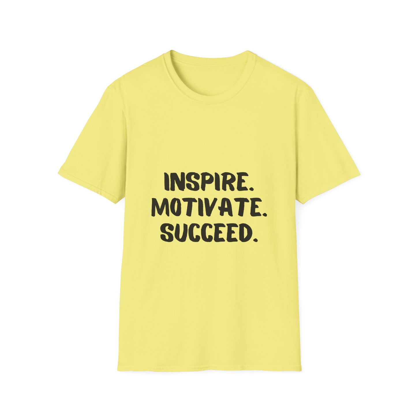 Inspire Motivate Succeed Unisex Softstyle T-Shirt