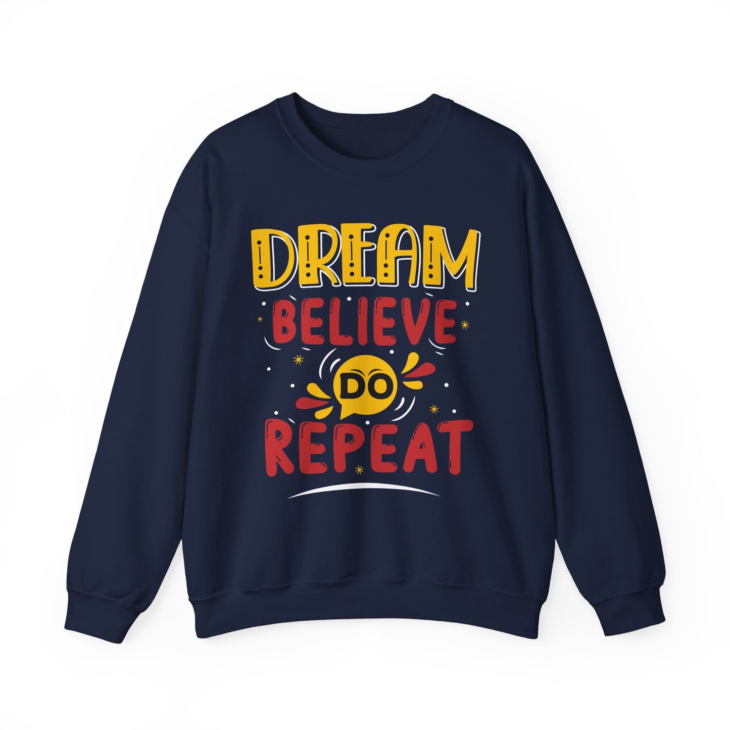 Dream Believe Repeat Unisex Heavy Blend™ Crewneck Sweatshirt