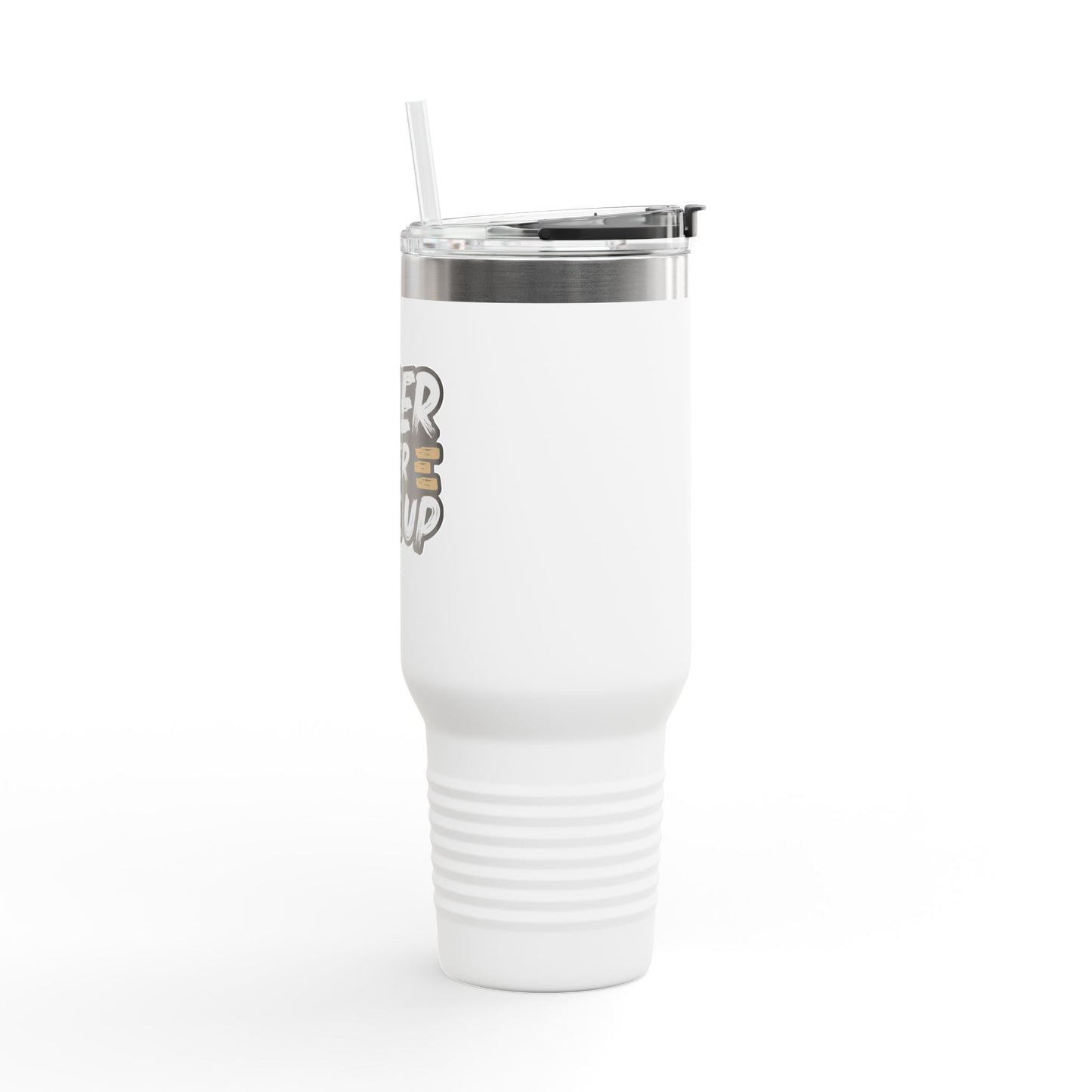 Never Give Up Insulated Travel Mug, 40oz