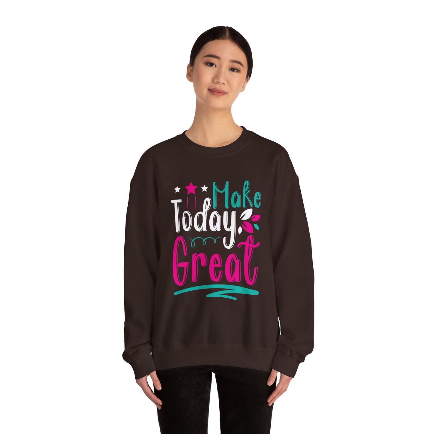 Make Today Great Unisex Heavy Blend™ Crewneck Sweatshirt