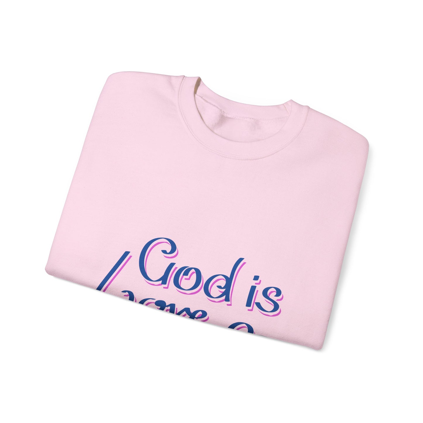 God Is Love Unisex Heavy Blend™ Crewneck Sweatshirt
