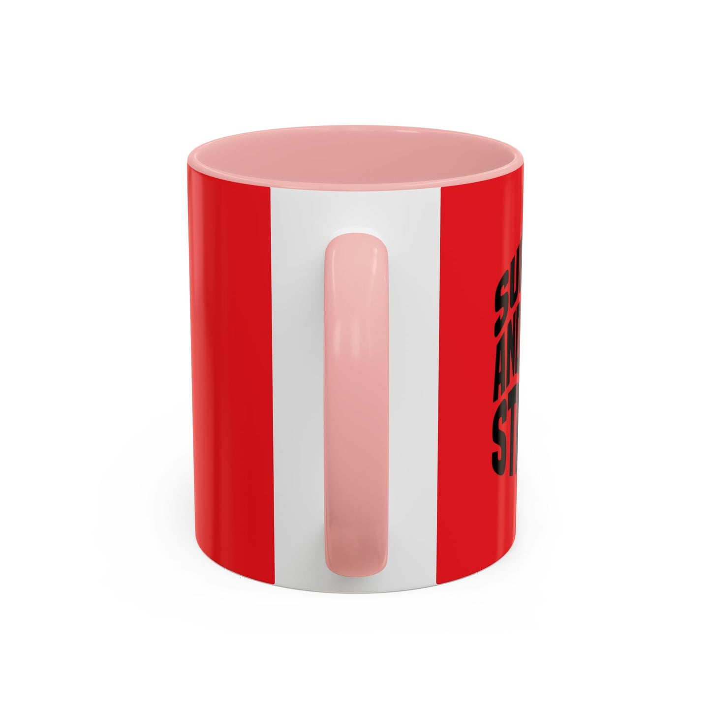 Survive And Keep Strong Accent Coffee Mug (11, 15oz)