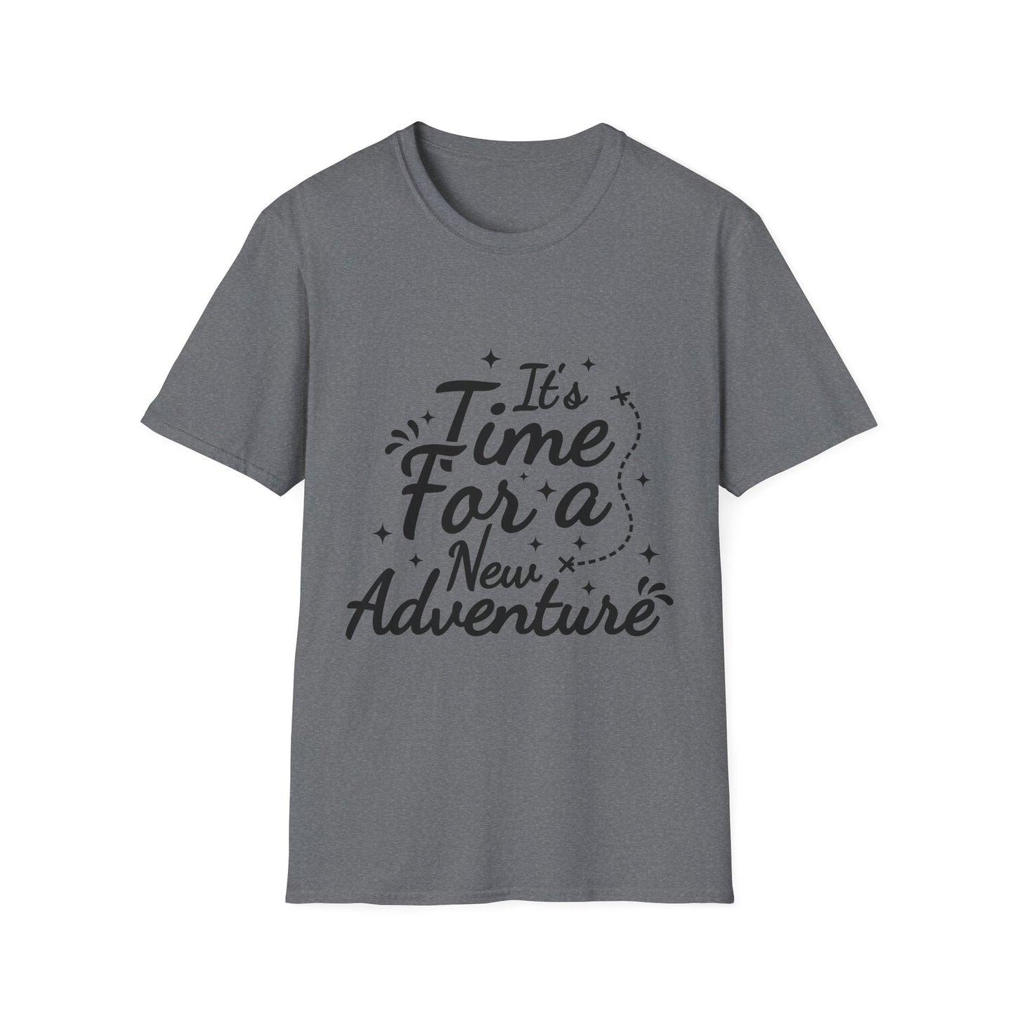 It's Time for a New Adventure Unisex Softstyle T-Shirt