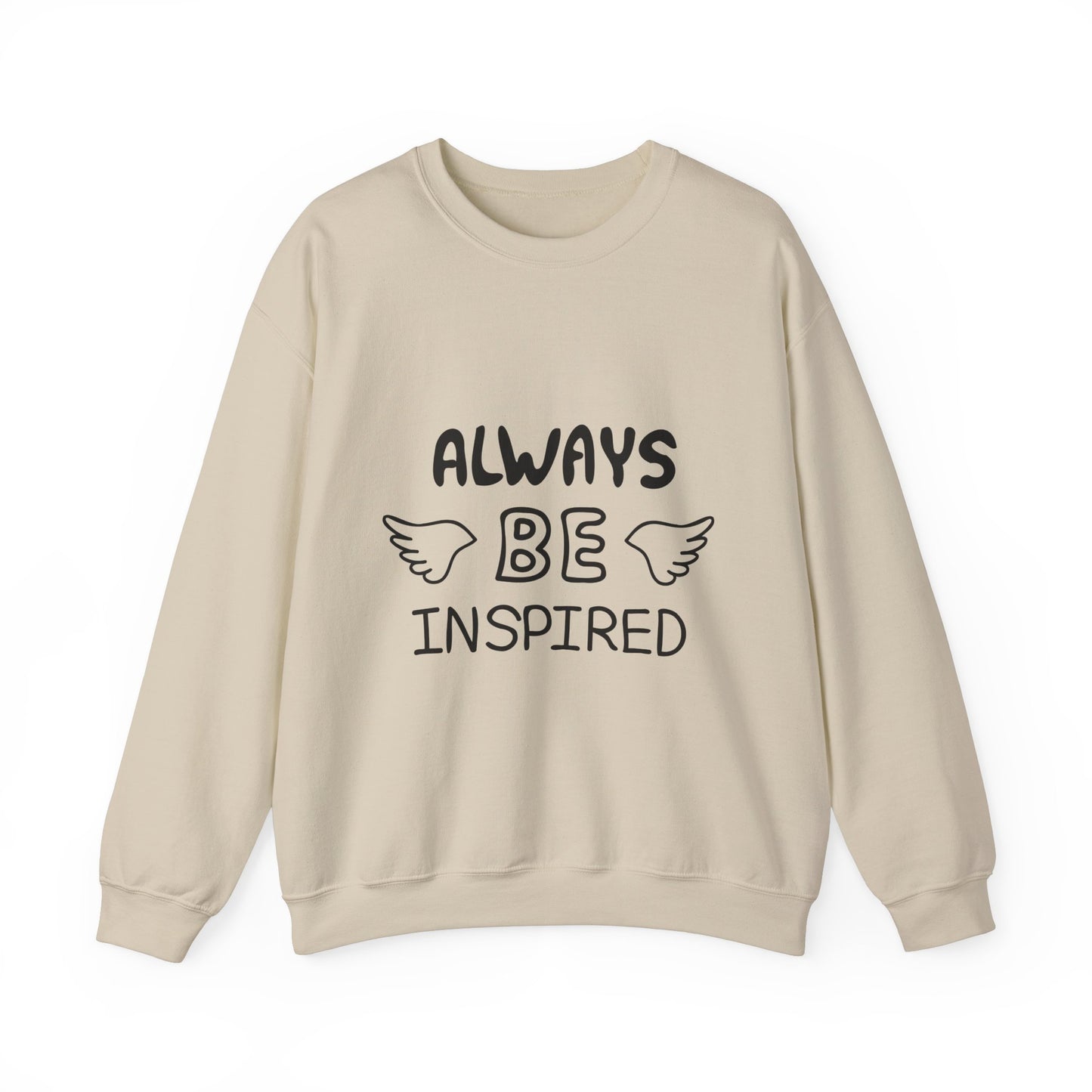 Always Be Inspired Unisex Heavy Blend™ Crewneck Sweatshirt