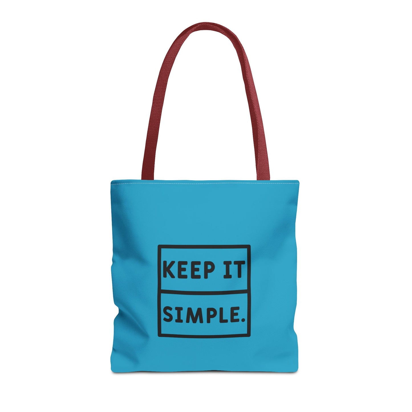 Keep It Simple Tote Bag (AOP)