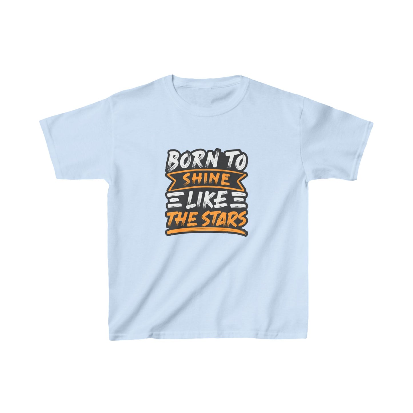 Born To Shine Like The Stars Kids Heavy Cotton™ Tee
