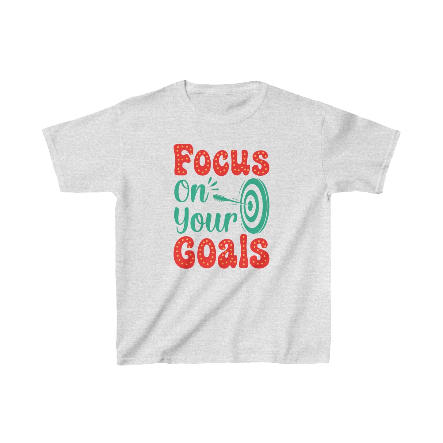 Focus On Your Goals Kids Heavy Cotton™ Tee
