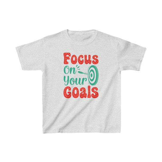 Focus On Your Goals Kids Heavy Cotton™ Tee