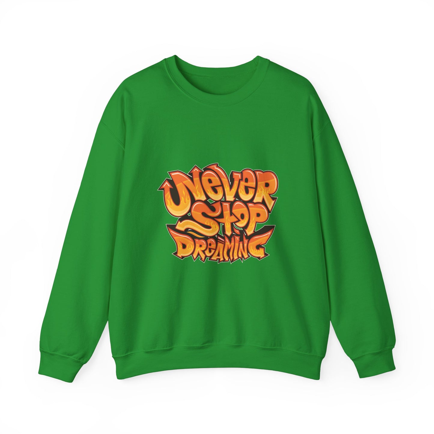 Never Stop Dreaming Unisex Heavy Blend™ Crewneck Sweatshirt