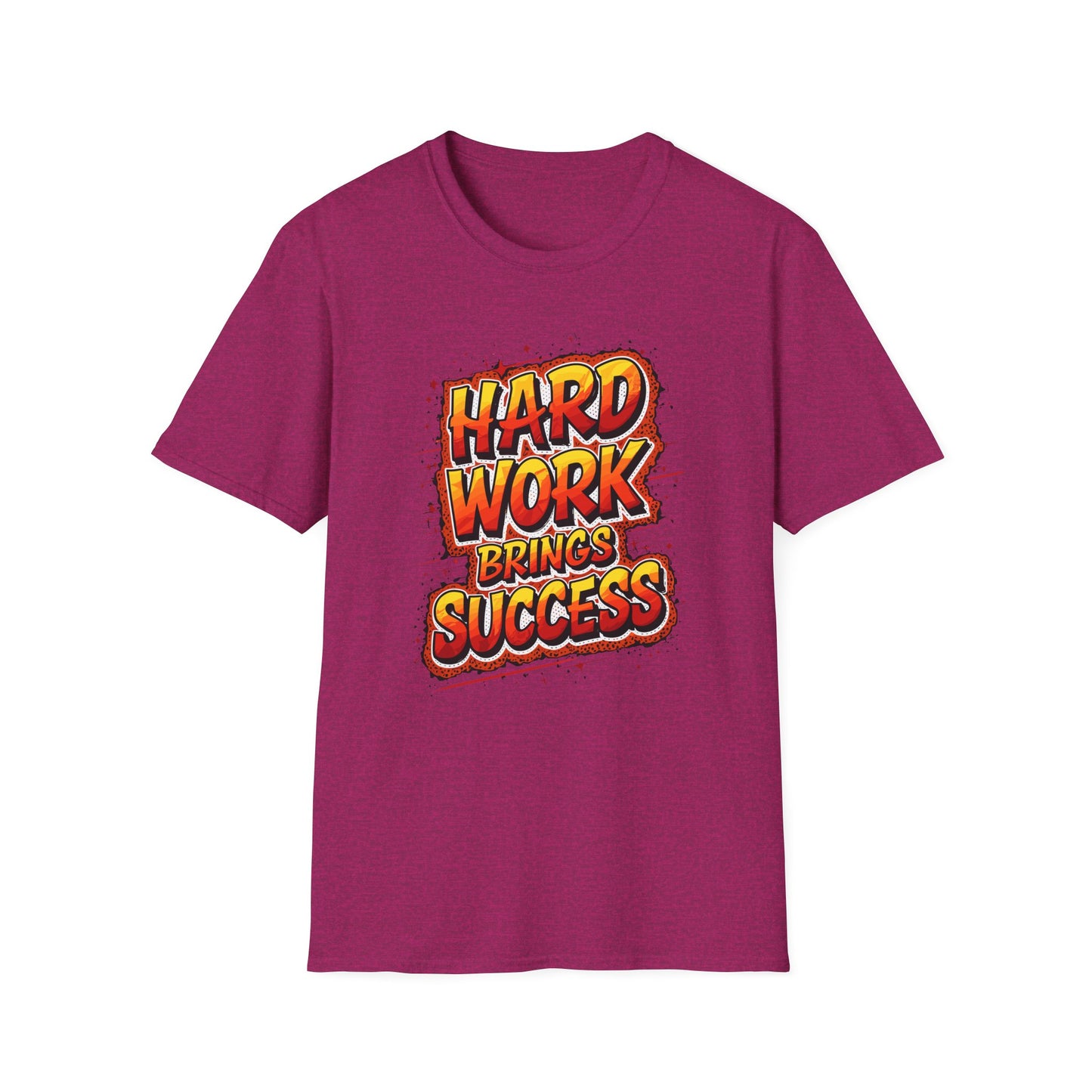 Hard Work Brings Success Unisex Softstyle T-Shirt