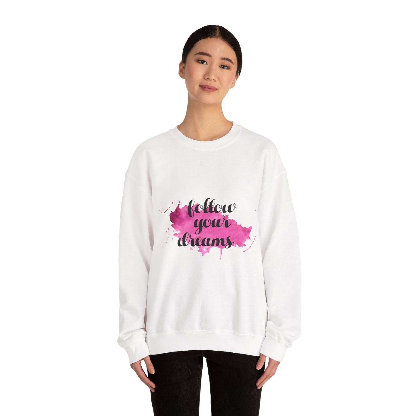 Follow Your Dreams Unisex Heavy Blend™ Crewneck Sweatshirt