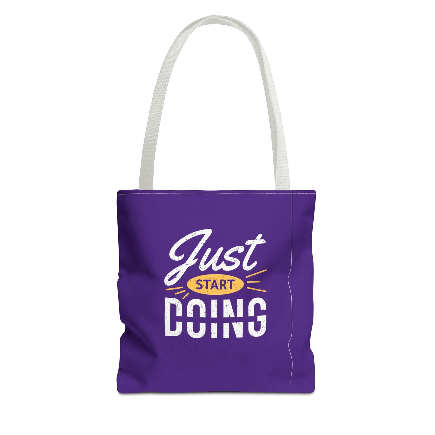 Just Start Doing Tote Bag (AOP)