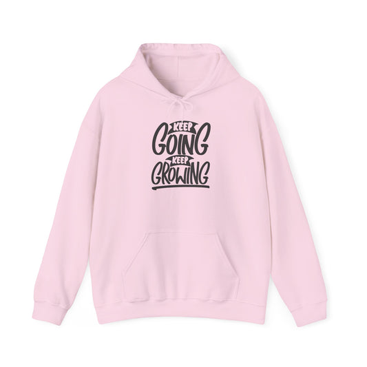Keep Going Keep Growing Unisex Heavy Blend™ Hooded Sweatshirt