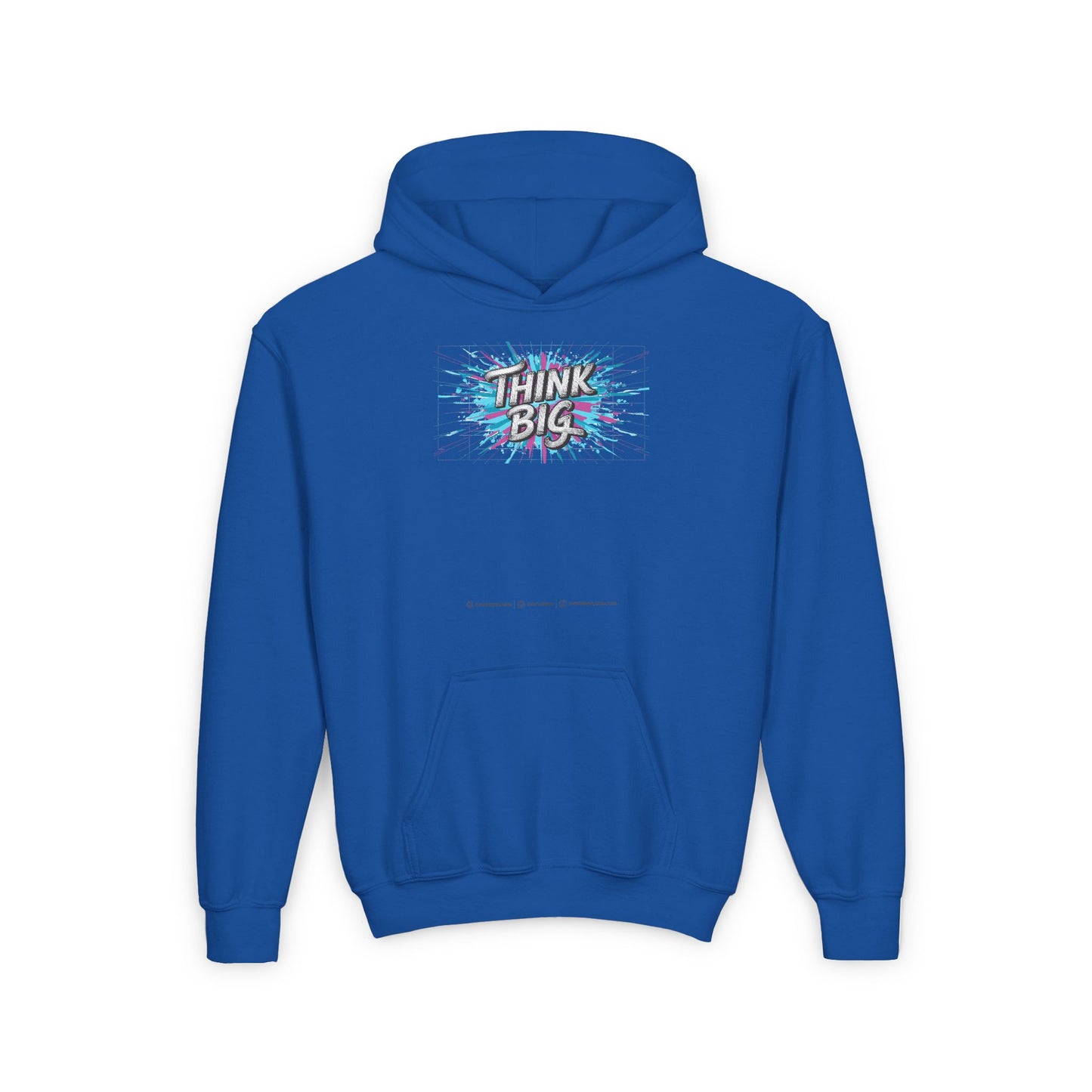 Think Big Youth Heavy Blend Hooded Sweatshirt