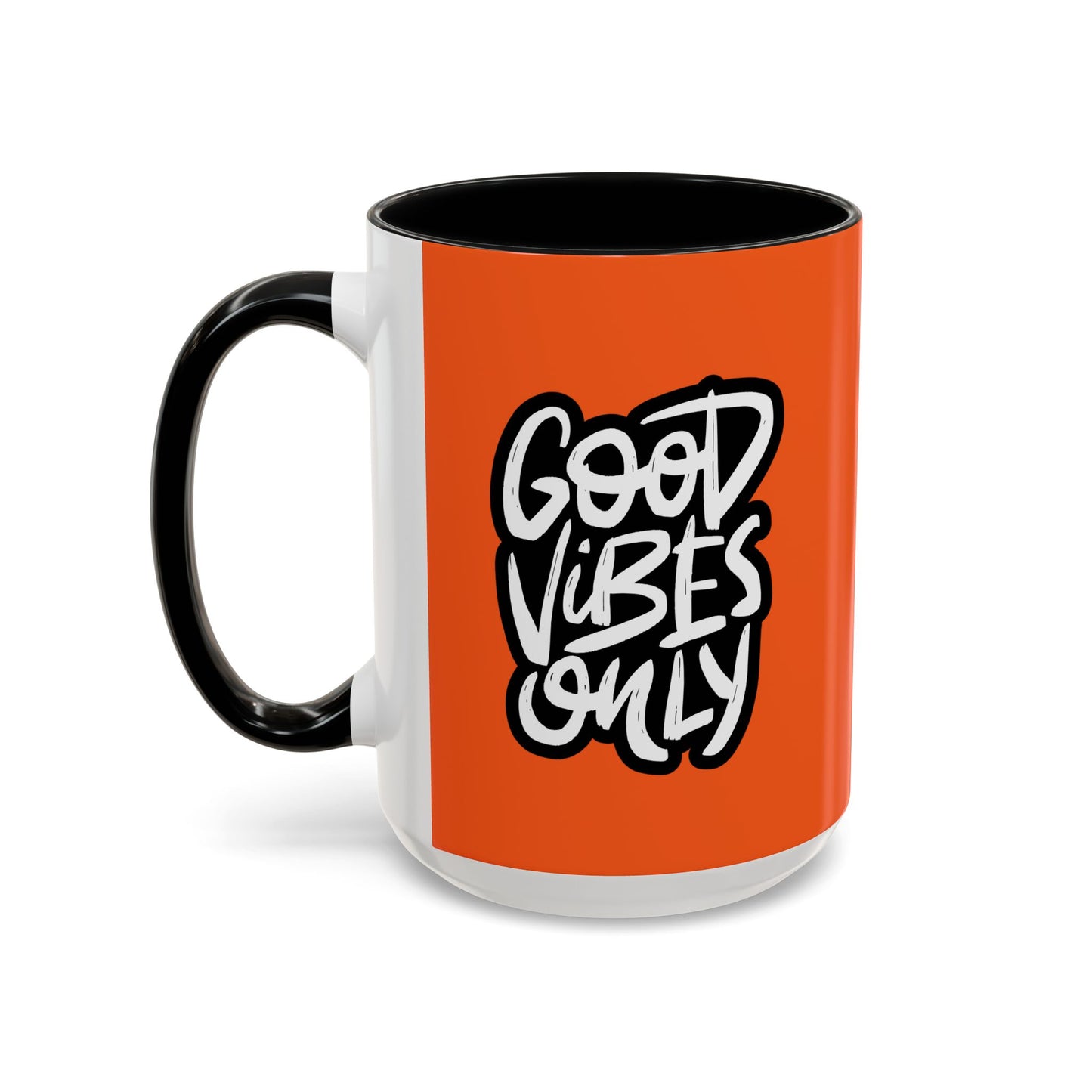 Good Vibes Only Accent Coffee Mug (11, 15oz)