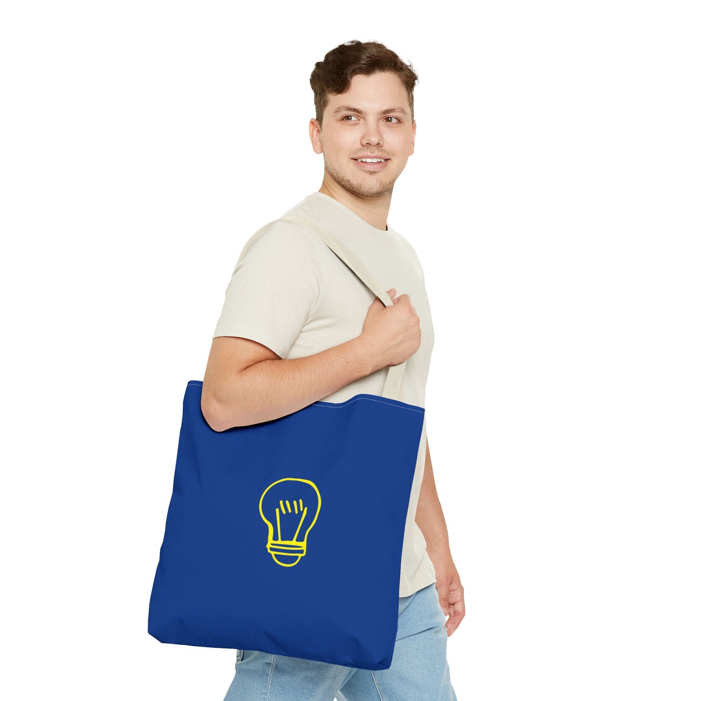 Drawing Light Bulb Tote Bag (AOP)