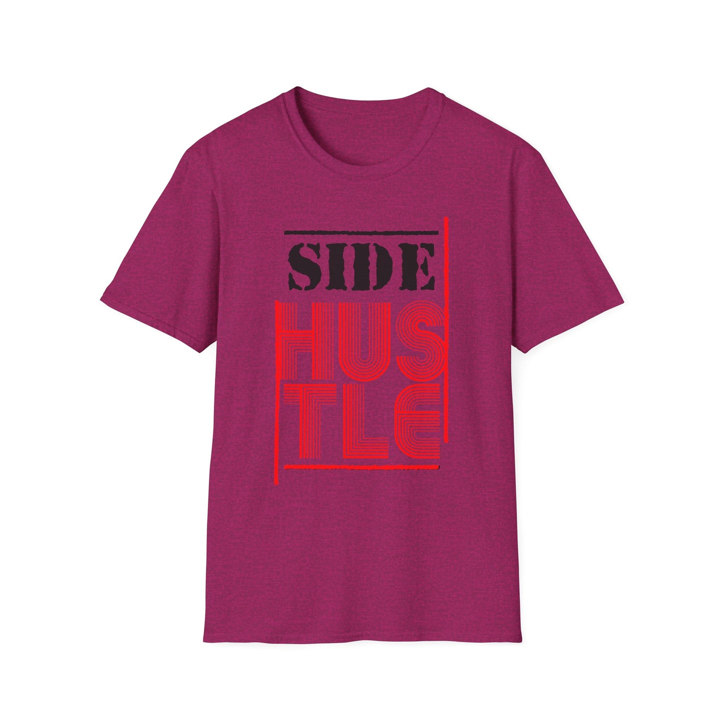 Side Hus Tle Unisex Softstyle T-Shirt