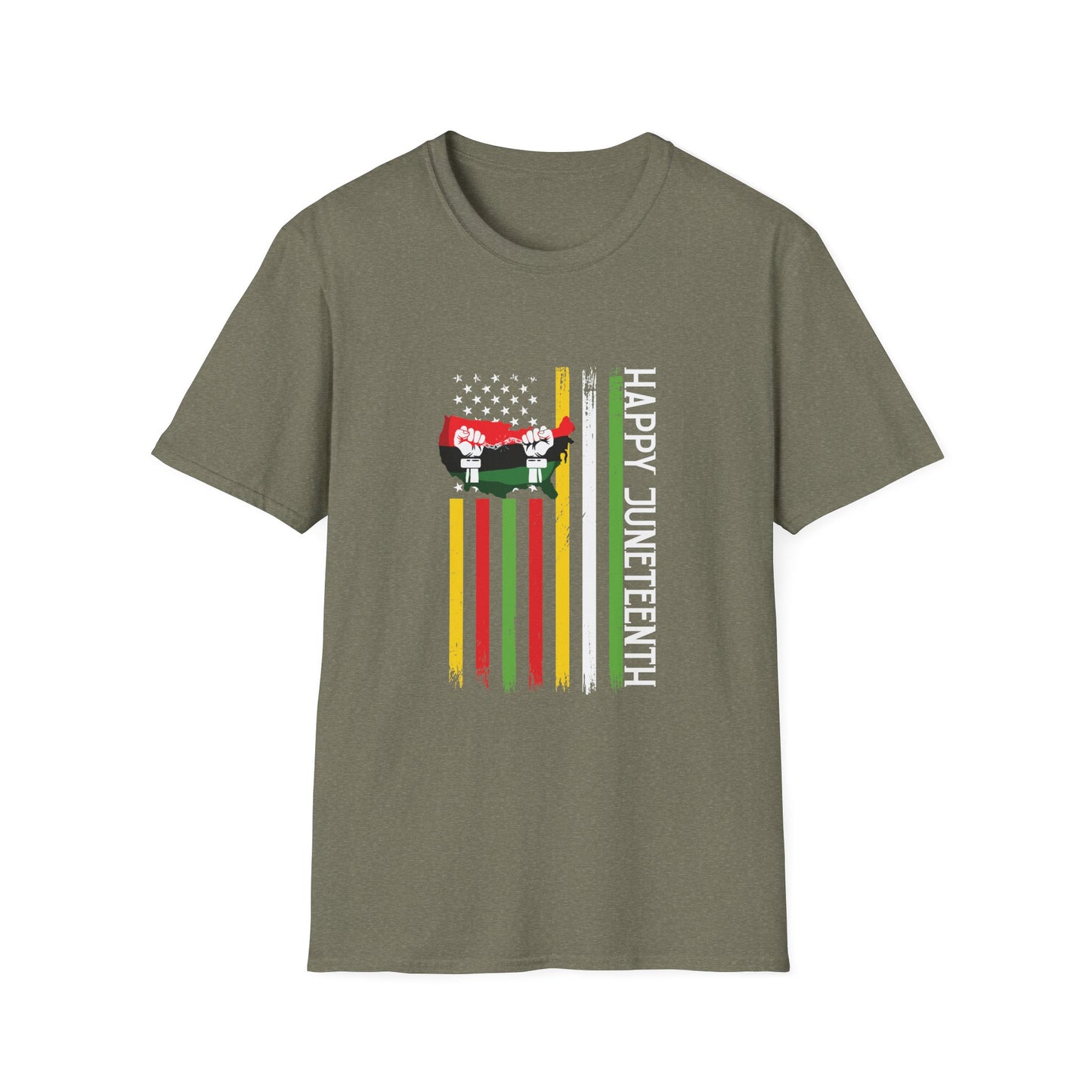 Happy Juneteenth  Unisex Softstyle T-Shirt