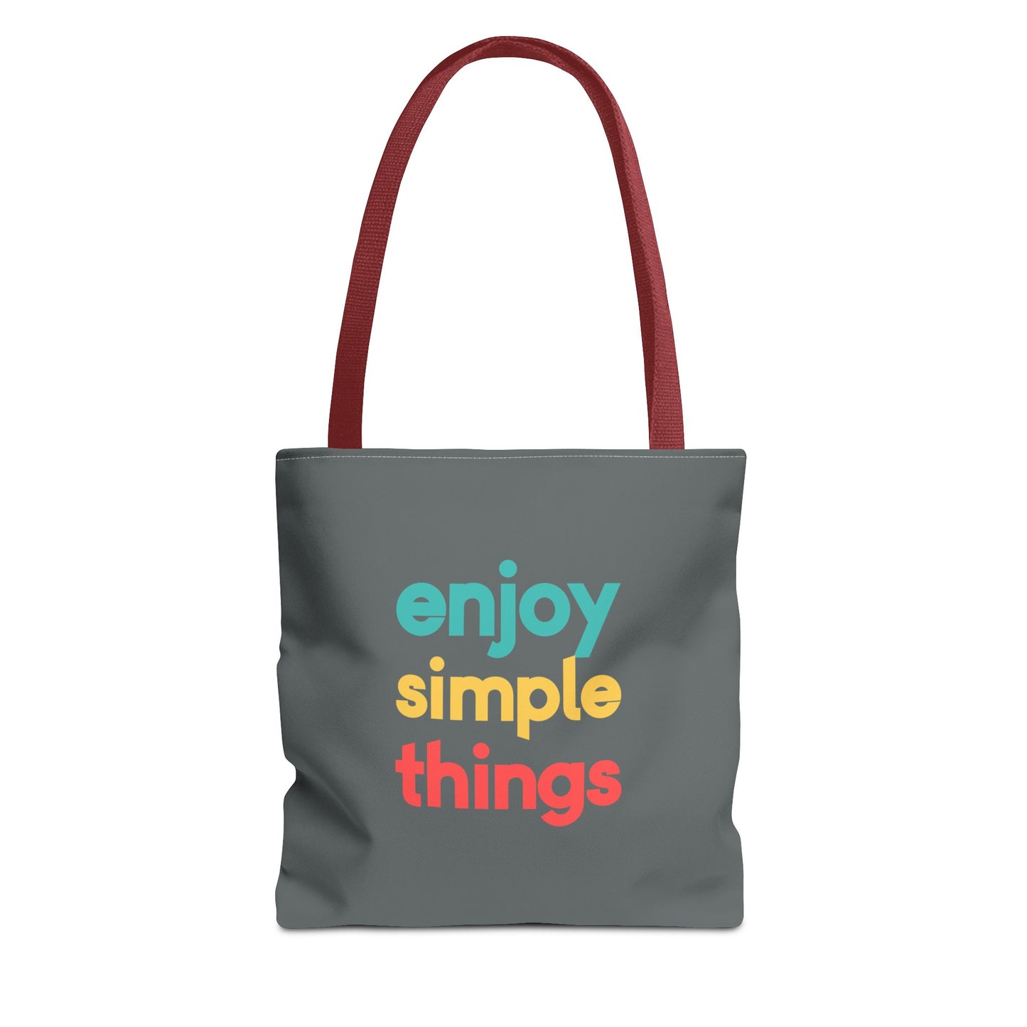 Enjoy Simple Things Tote Bag (AOP)