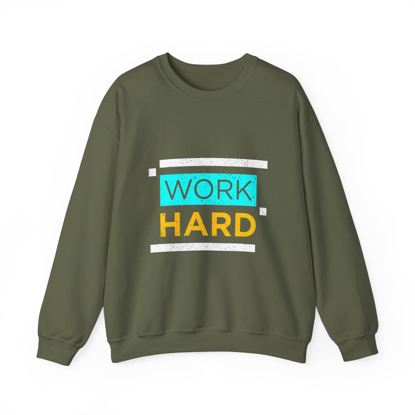 Work Hard Unisex Heavy Blend™ Crewneck Sweatshirt