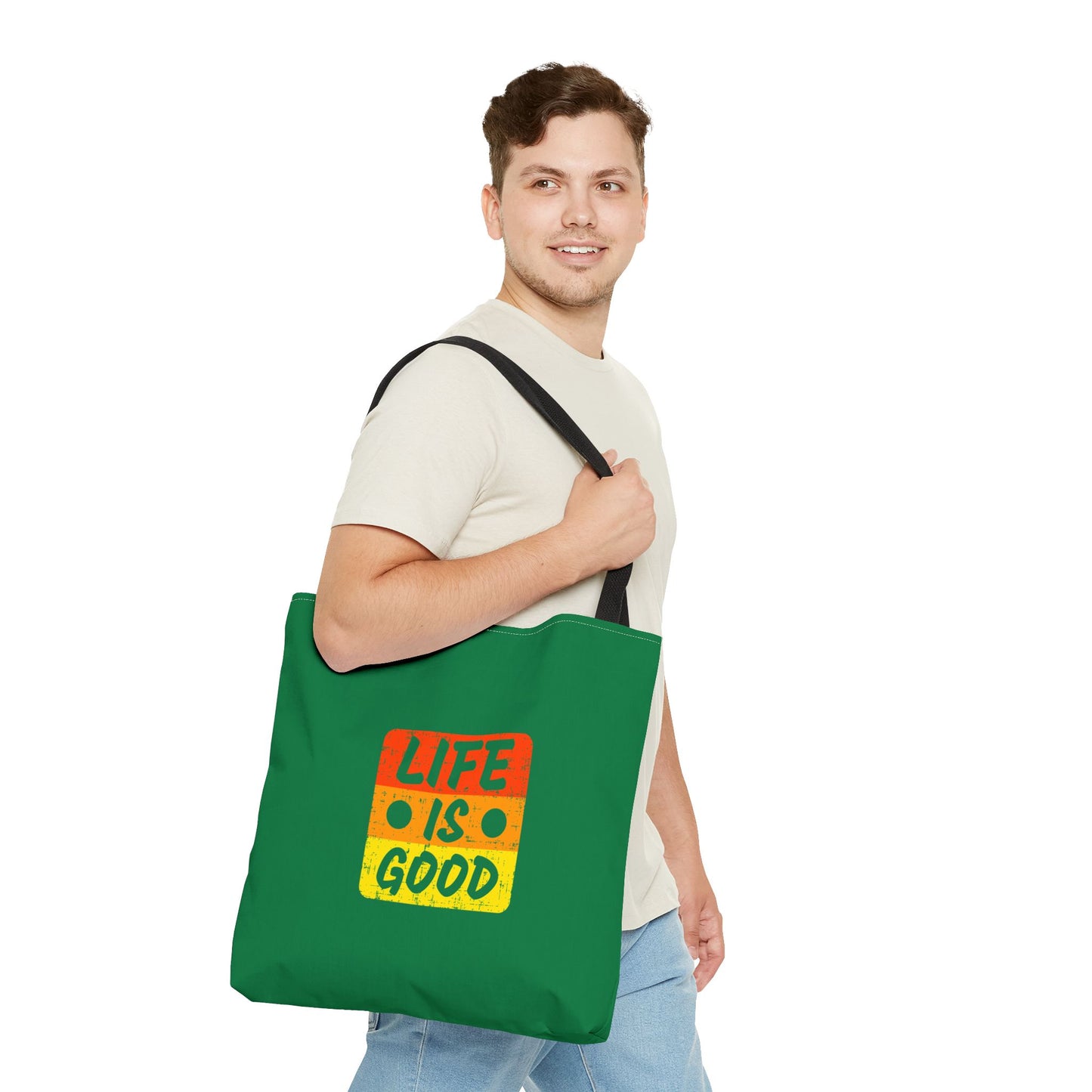 Life Is Good Tote Bag (AOP)