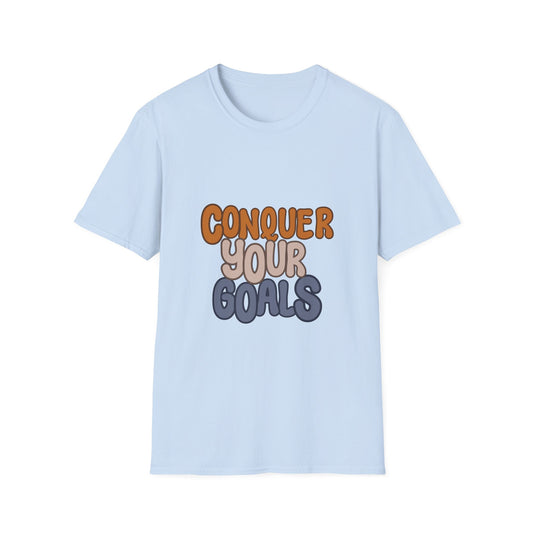 Conquer  Your goals  Unisex Softstyle T-Shirt