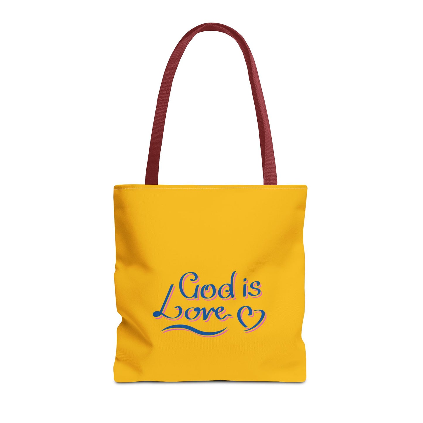 God Is Love Tote Bag (AOP)