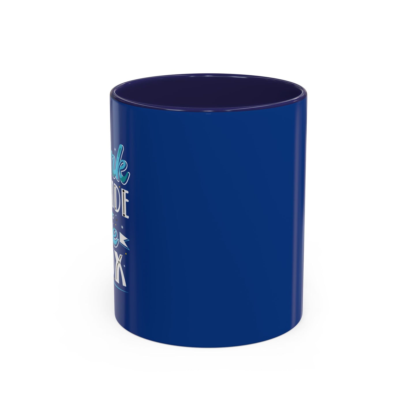 Think Outside The Box Accent Coffee Mug (11, 15oz)