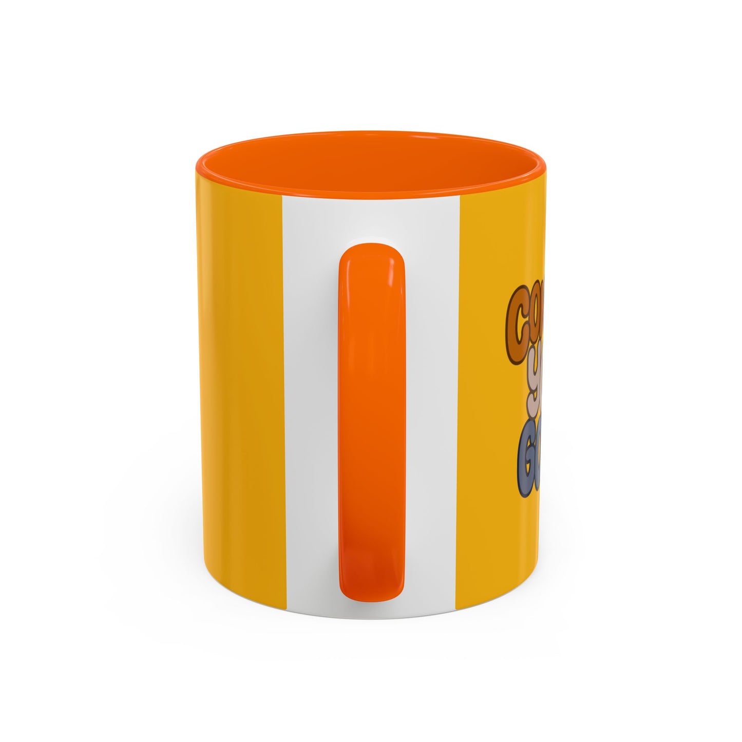 Conquer Your Goals Accent Coffee Mug (11, 15oz)