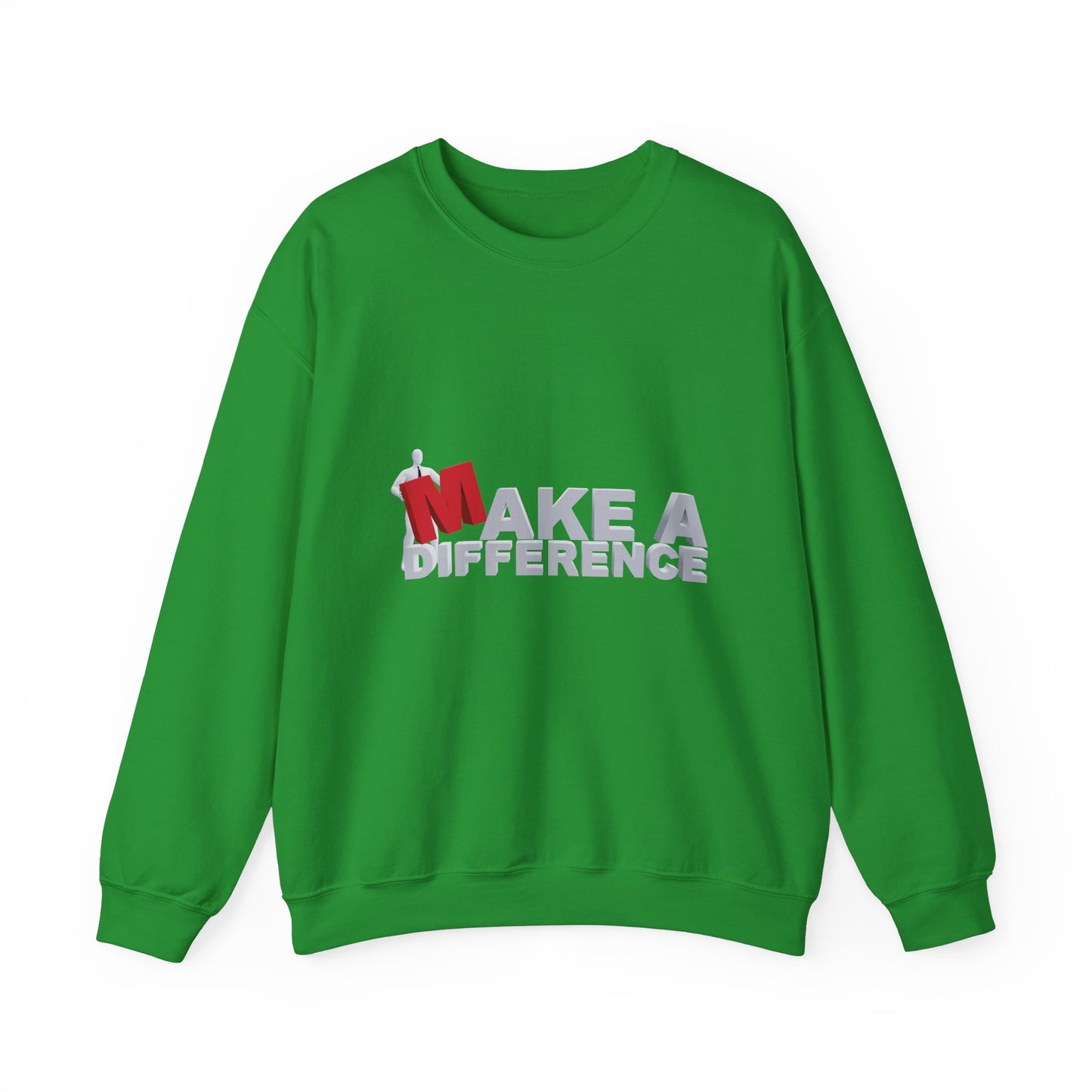 Make A Difference Unisex Heavy Blend™ Crewneck Sweatshirt