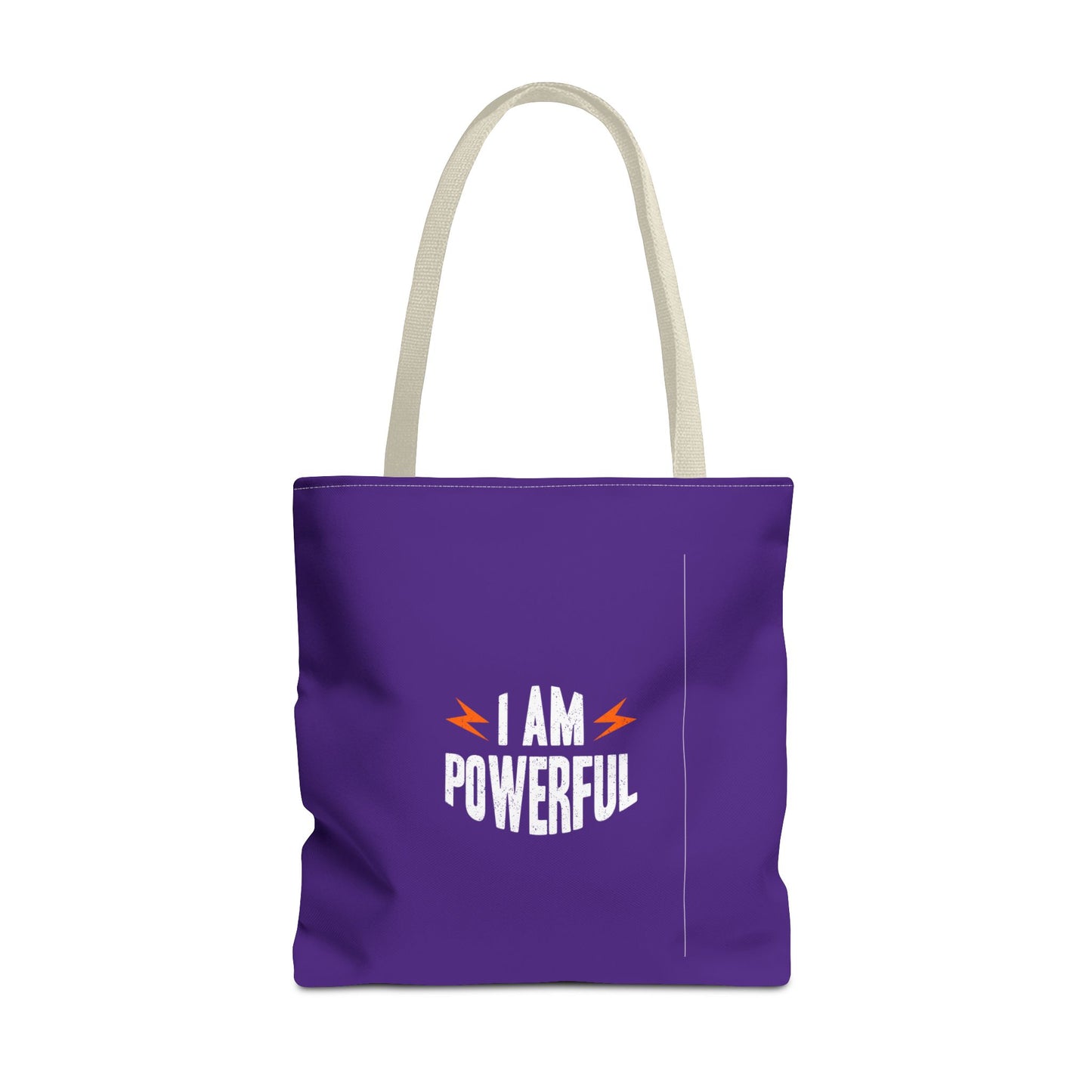 I Am Powerful Tote Bag (AOP)