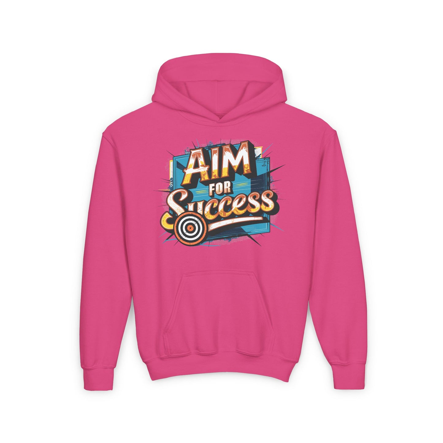 Aim For Success Youth Heavy Blend Hooded Sweatshirt